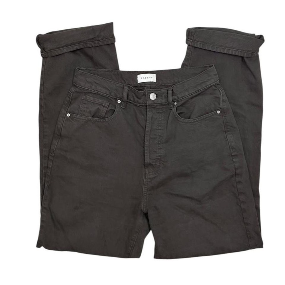 Pacsun Brown Dad Jeans High Waisted Pants Neutral Womens Size‎ 27 Boho Preppy